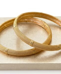 Elegant Gold Bangles Set